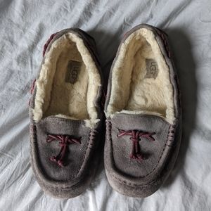 Ugg Fuzzy Moccasins
